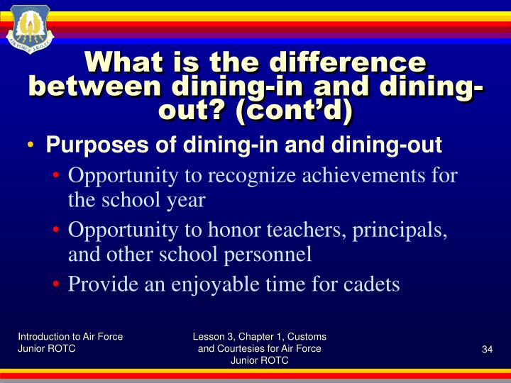 PPT - Customs and Courtesies for Air Force Junior ROTC PowerPoint Presentation - ID:4778183