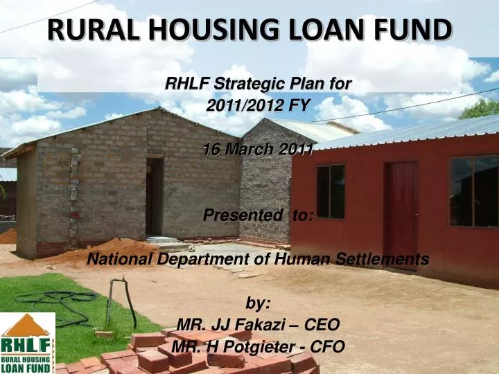 rural housing loan fund n.