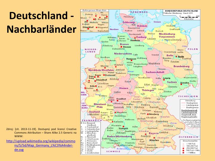 Nachbarländer Von Deutschland PPT - Deutschland - Geographie PowerPoint Presentation - ID:4778445