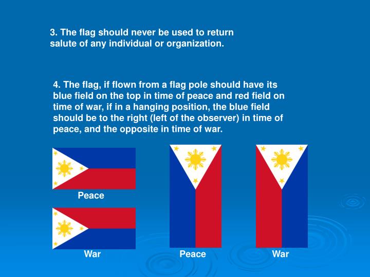 PPT The Philippine Flag PowerPoint Presentation ID4778507