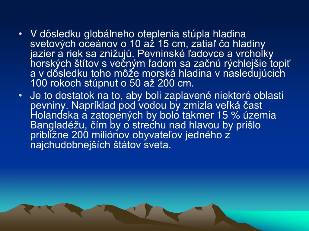 PPT - Deň Zeme PowerPoint Presentation, free download - ID:4780373