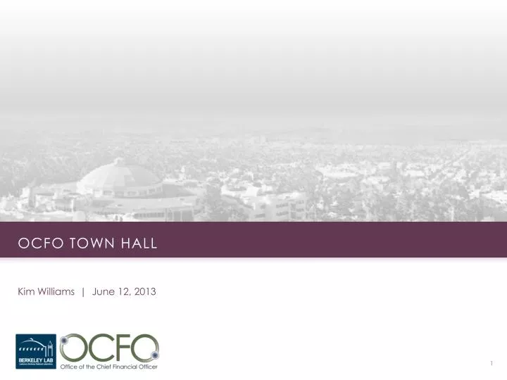 ocfo town hall n.