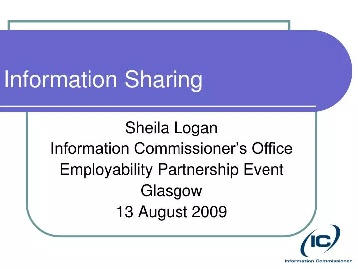 information sharing n.