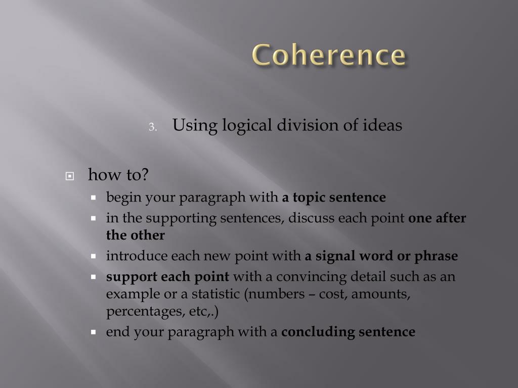 coherence examples ap english coherence examples ap english