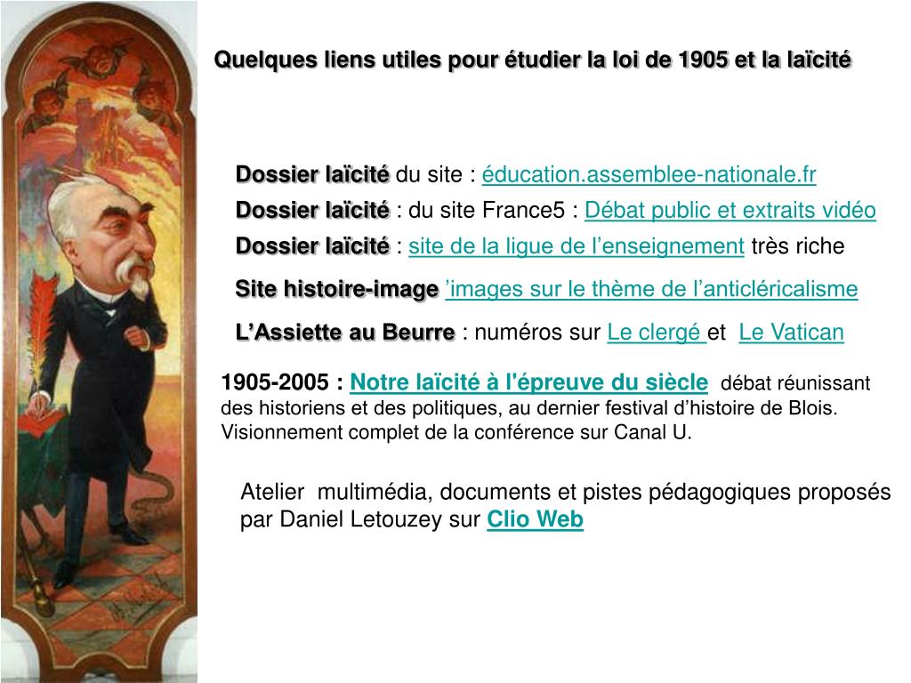 La Séparation De L'église Et De L'état Dissertation