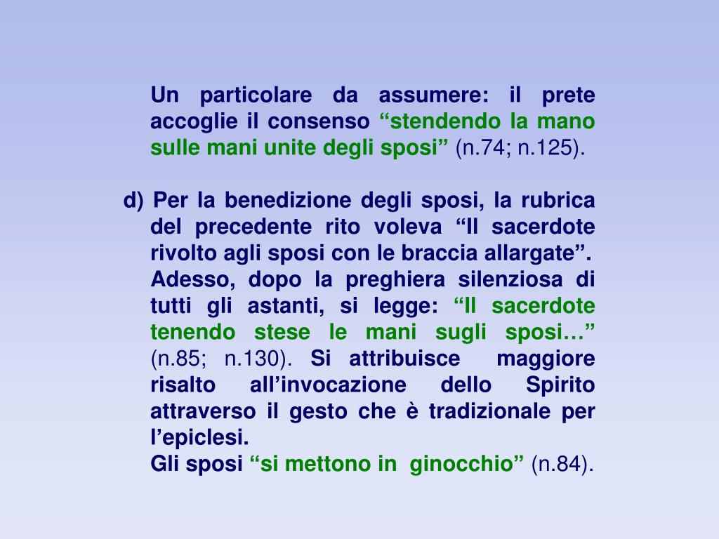 Ppt Il Nuovo Rito Del Matrimonio Powerpoint Presentation Free Download Id