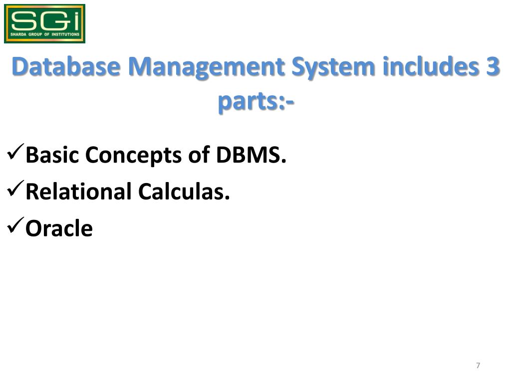 PPT - PREAMBLE OF Database Management Systems(ECS 402) PowerPoint ...