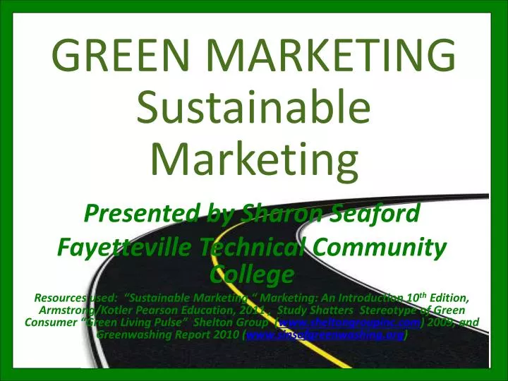 green marketing sustainable marketing n.