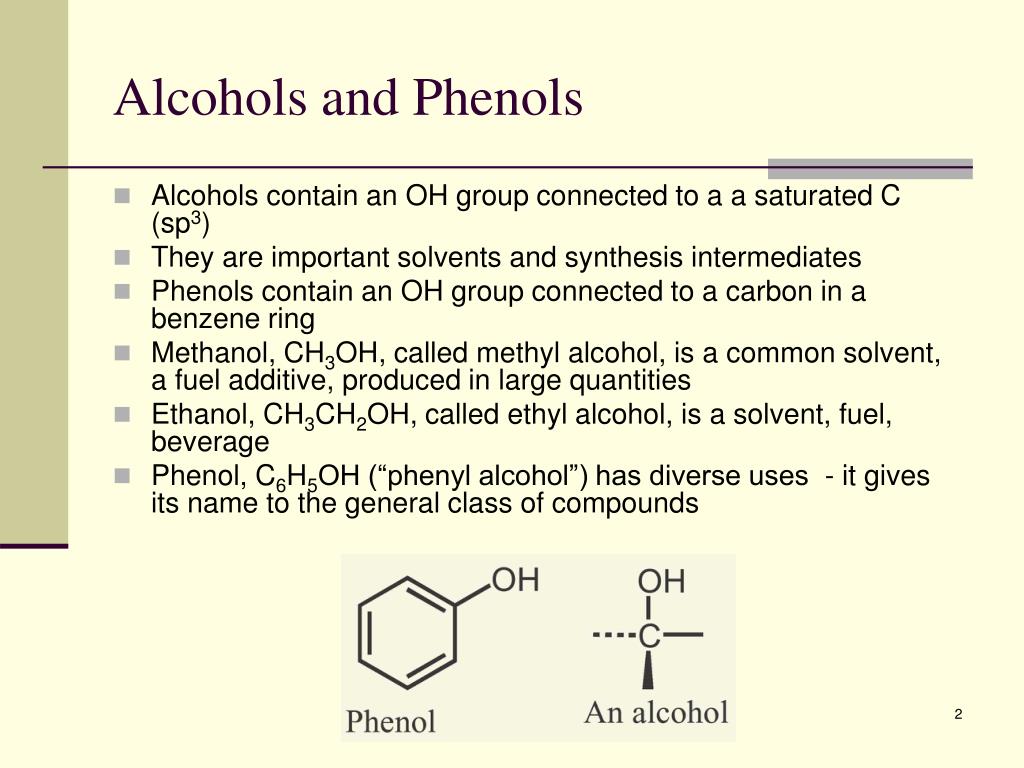 PPT Alcohols and Phenols PowerPoint Presentation, free download ID