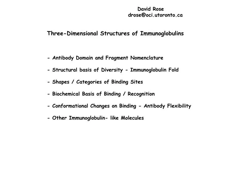 Ppt David Rose Drose Oci Utoronto Powerpoint Presentation Free Download Id 4787579