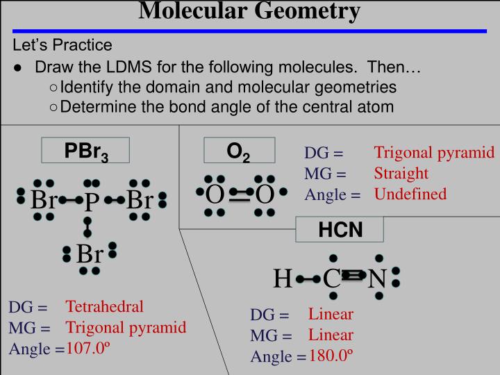 PPT Molecular Geometry PowerPoint Presentation ID4787582