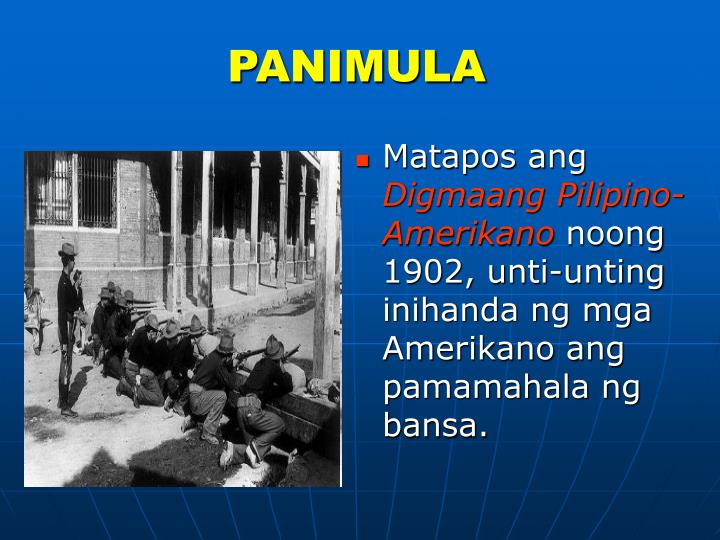 PPT - Pananakop ng mga Amerikano PowerPoint Presentation - ID:4788659