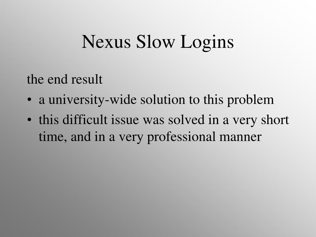PPT - Nexus Updates and Icon Redesign: Enhancements in Computing and ...