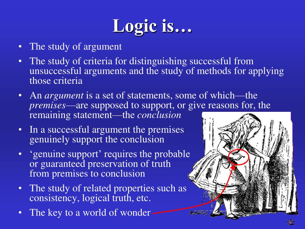 what is logic in essay