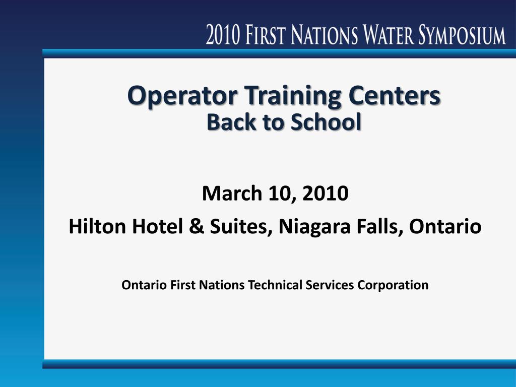 Ppt March 10 2010 Hilton Hotel Suites Niagara Falls Ontario