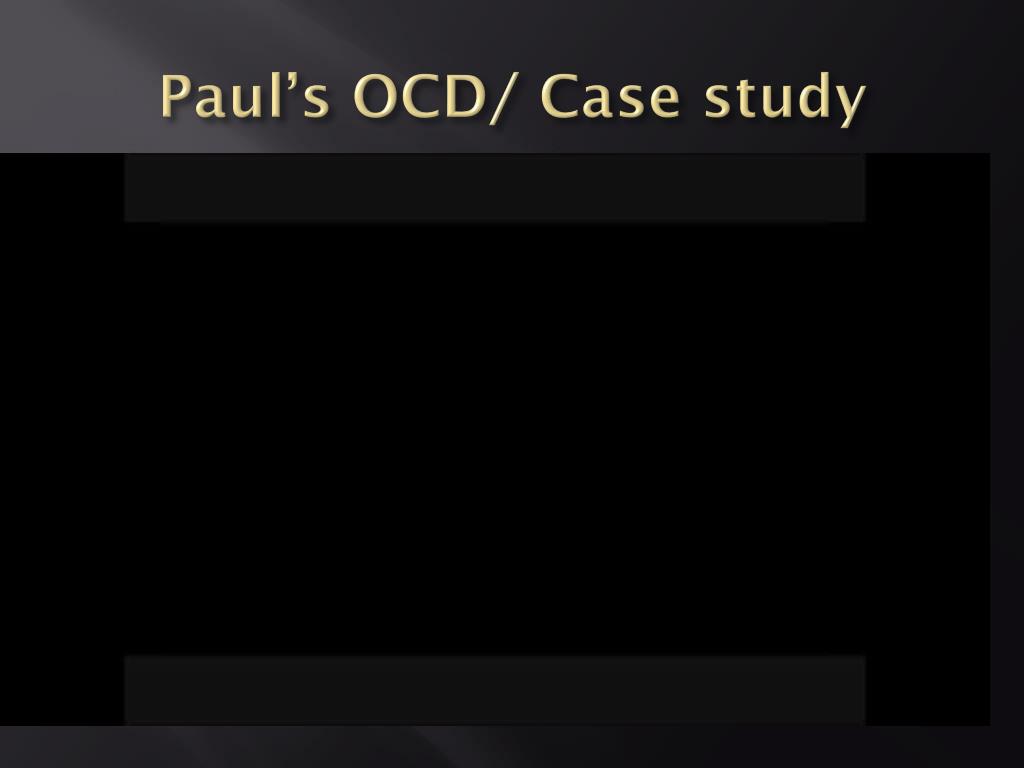 famous ocd case study