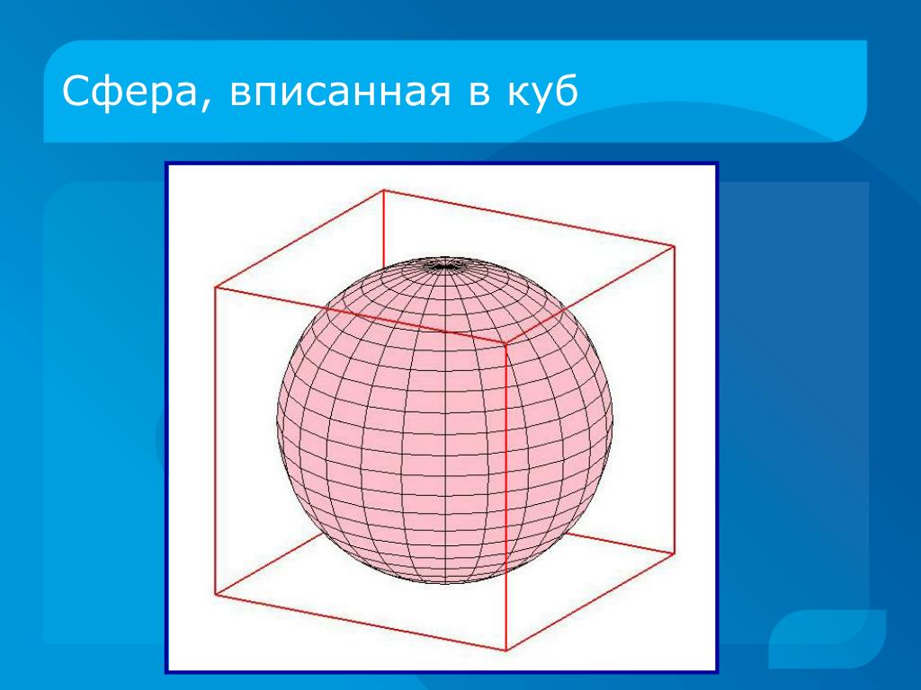 Куб вписан шар радиусом 5