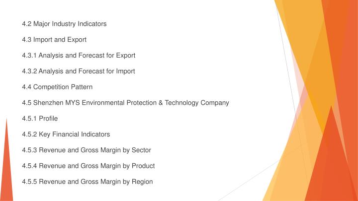 major industry report major industry report