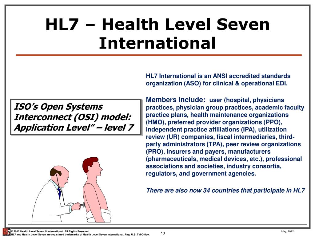 PPT Tutorial: Introduction to Health Level Seven International (HL7 PPT Tutorial: Introduction to Health Level Seven International (HL7