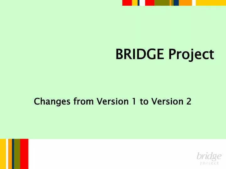 bridge project n.
