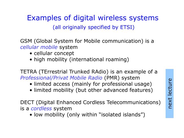 gsm in wireless communication