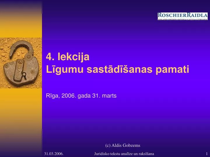 PPT - 4. Lekcija Līgumu Sastādīšanas Pamati PowerPoint Presentation ...