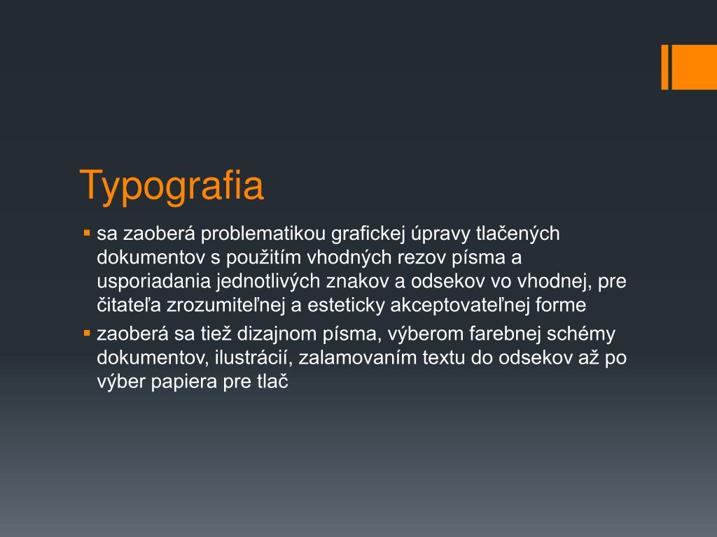 PPT - Typografia PowerPoint Presentation, free download - ID:4799783
