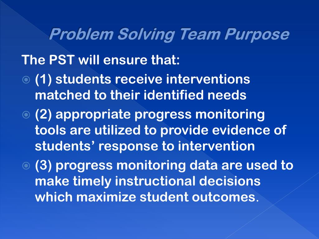 problem solving team guidance manual alabama