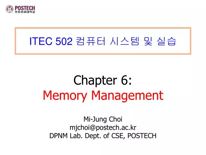 itec 502 n.