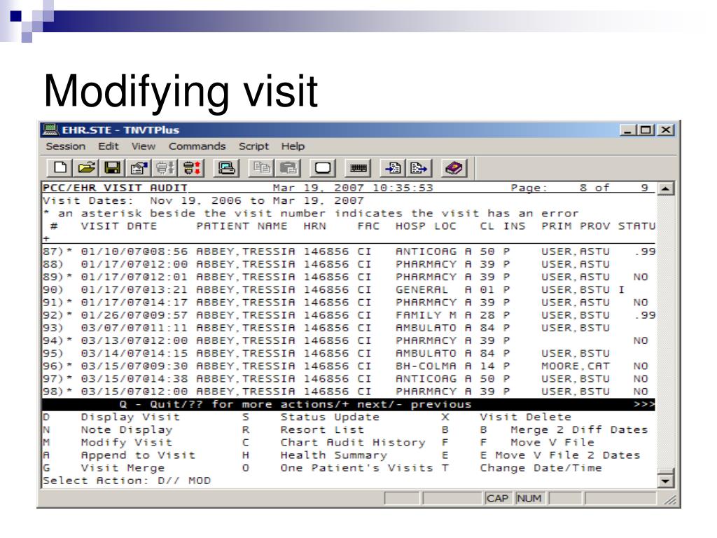 Ehr Go Introduction To Chart Deficiencies