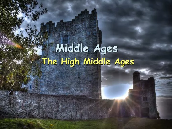 middle ages n.
