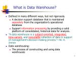 data warehouses decision support and data data warehouses decision support and data