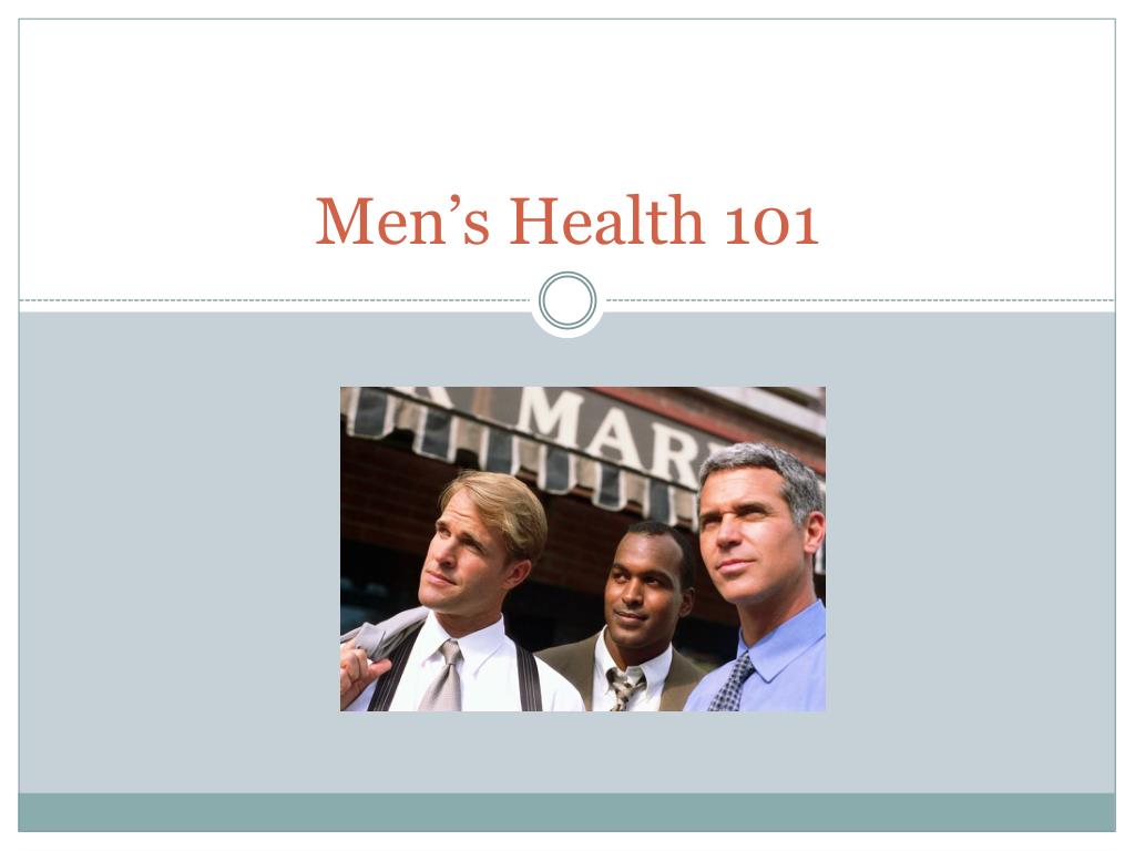 men's health powerpoint presentation