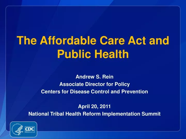 the affordable care act and public health n.