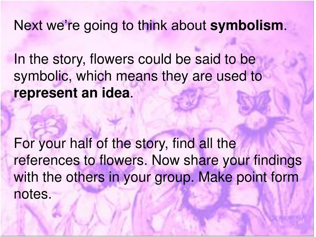 The Flowers By Alice Walker Powerpoint
