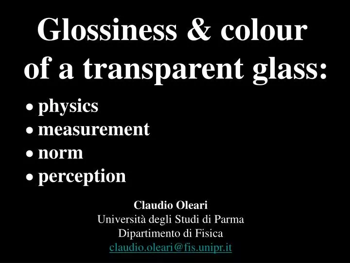 physics measurement norm perception n.