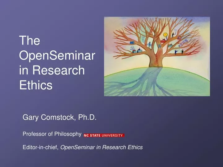 the openseminar in research ethics n.