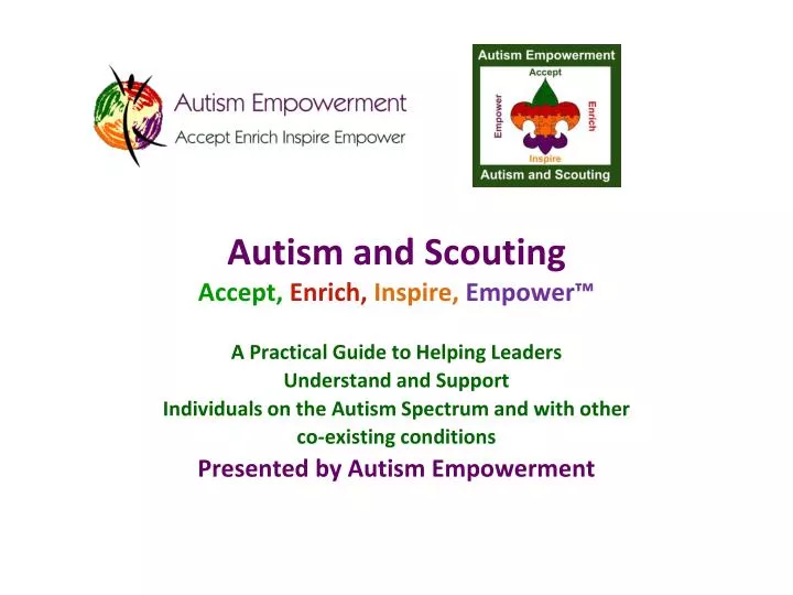 autism and scouting accept enrich inspire empower n.