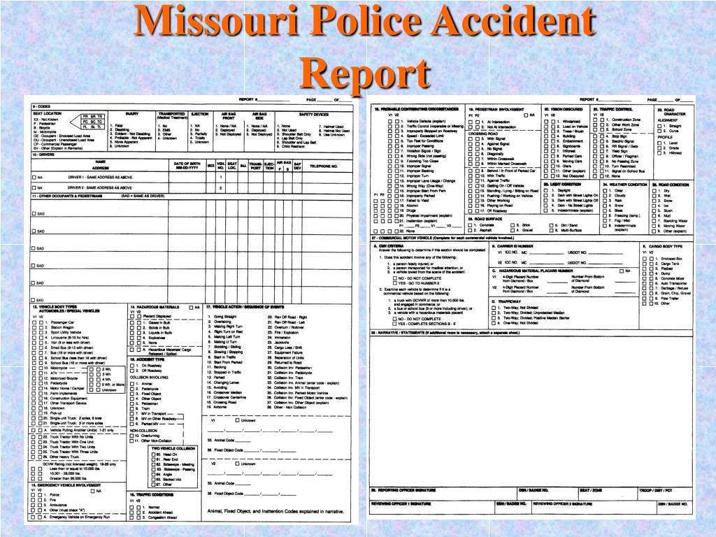 state police accident reports
