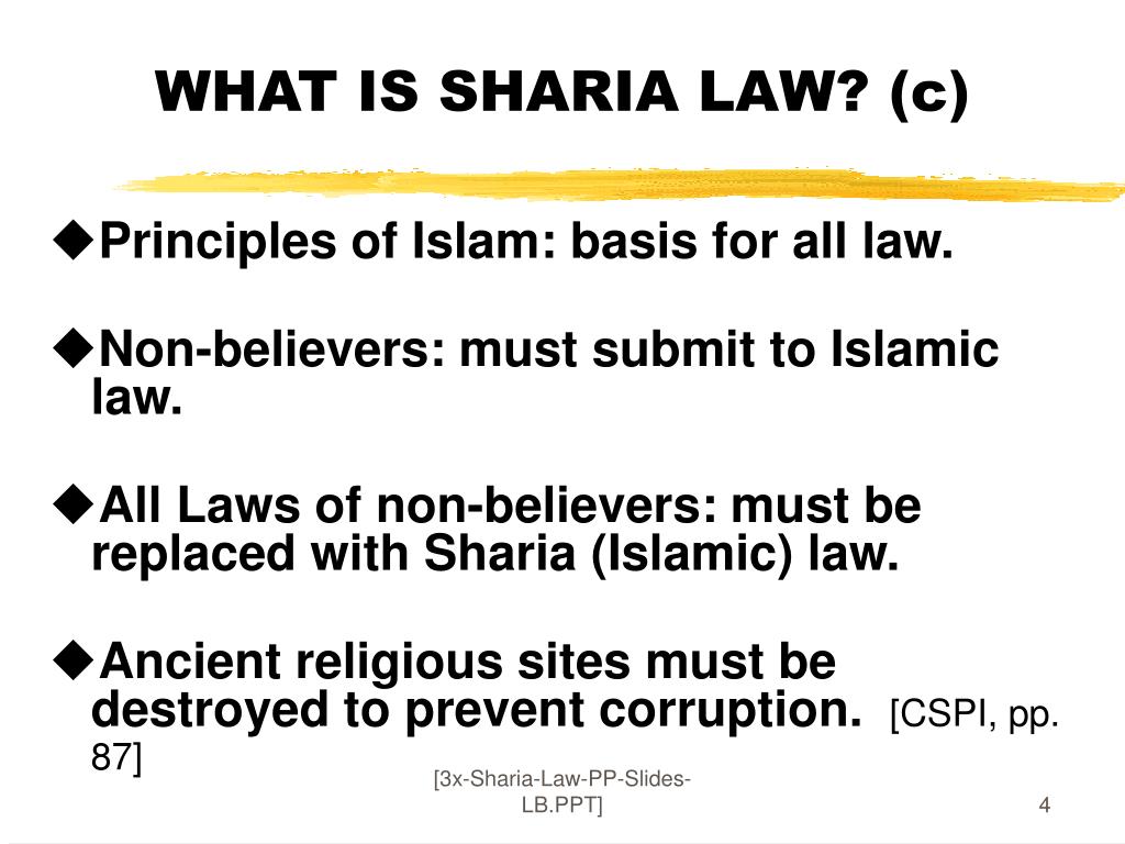essay on sharia law