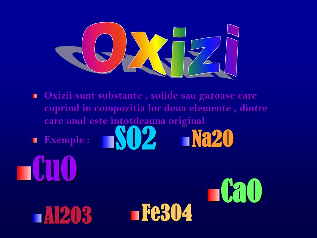 Ppt Oxizi Powerpoint Presentation Free Download Id 4809884