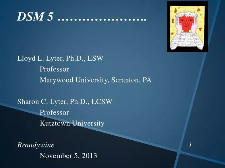 PPT - DSM 5 …………………. PowerPoint Presentation, Free Download - ID:4810846