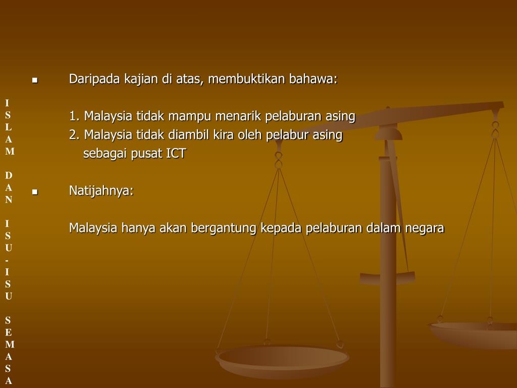 PPT - ISLAM & ISU-ISU SEMASA ISU EKONOMI PowerPoint Presentation 