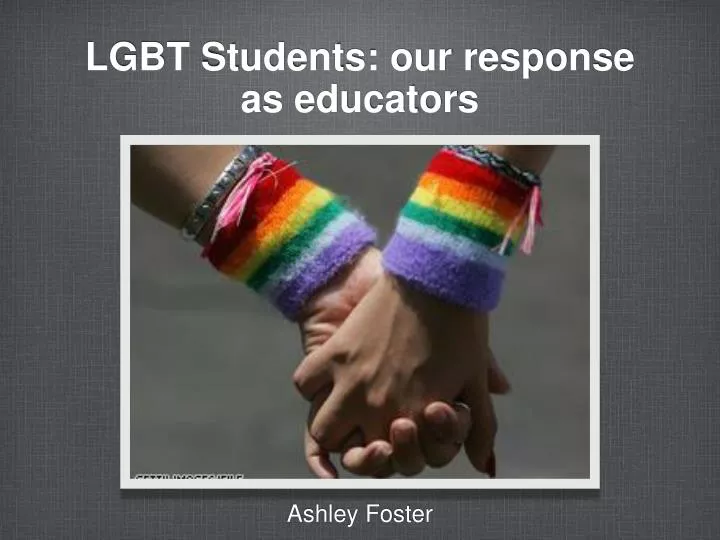 lgbt students our response as educators n.
