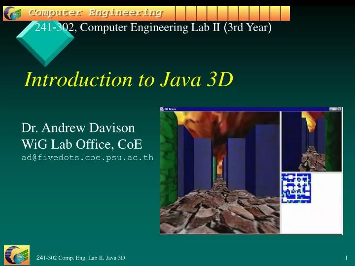 PPT - Introduction to Java 3D PowerPoint Presentation, free download ...