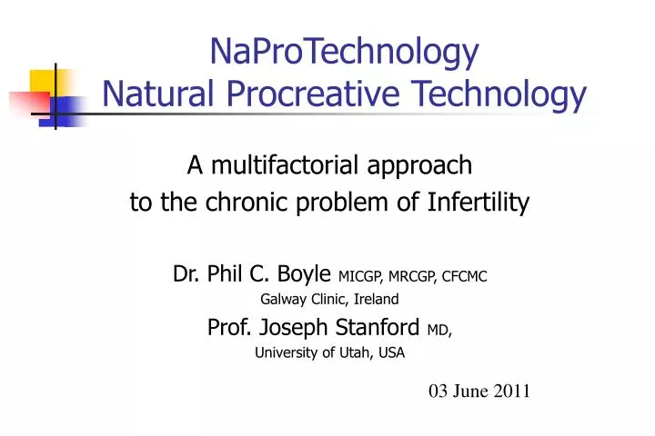 Naprotechnology Progesterone Chart