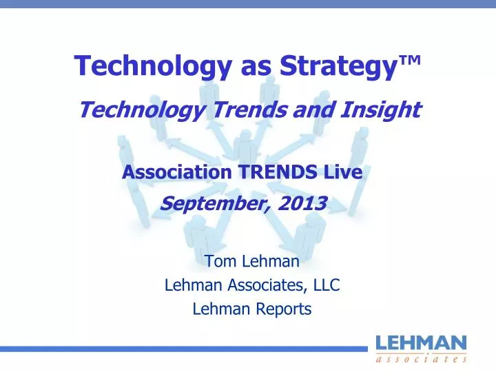 technology as strategy technology trends and insight n.