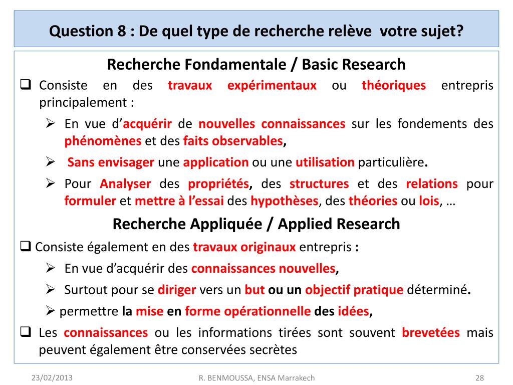 PPT  COURS D’INITIATION A LA METHODOLOGIE DE RECHERCHE PowerPoint