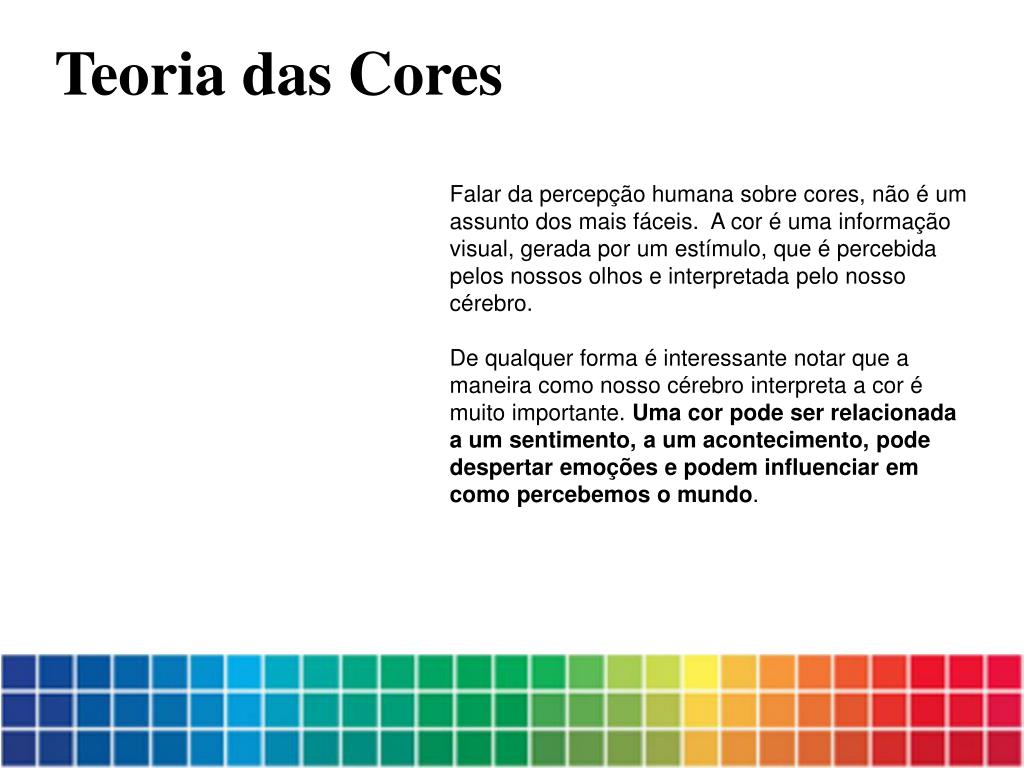 PPT - Cores PowerPoint Presentation, free download - ID:5729757