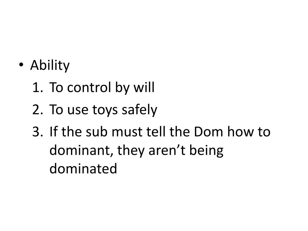 PPT ELEMENTS OF A DOM/SUB and M/s RELATIONSHIP PowerPoint PPT ELEMENTS OF A DOM/SUB and M/s RELATIONSHIP PowerPoint